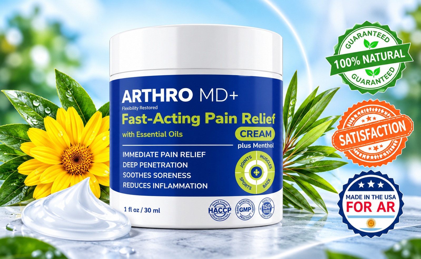 Imagen promocional de Arthro MD+ Cream