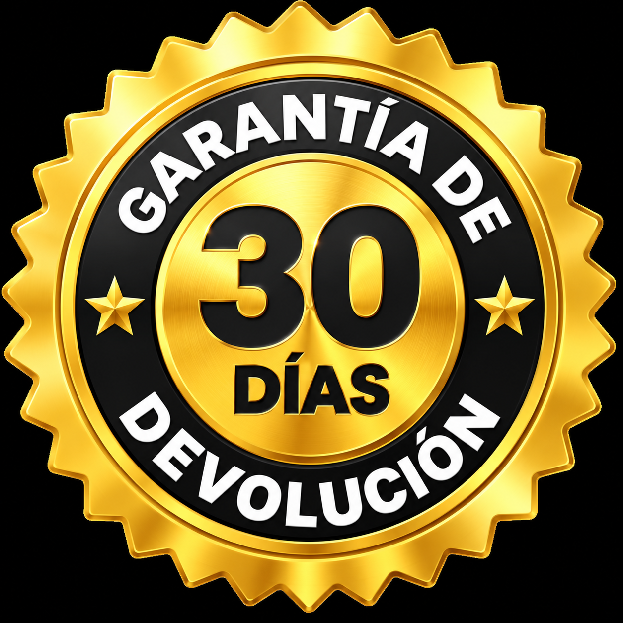 Sello promocional de garantía de 30 días